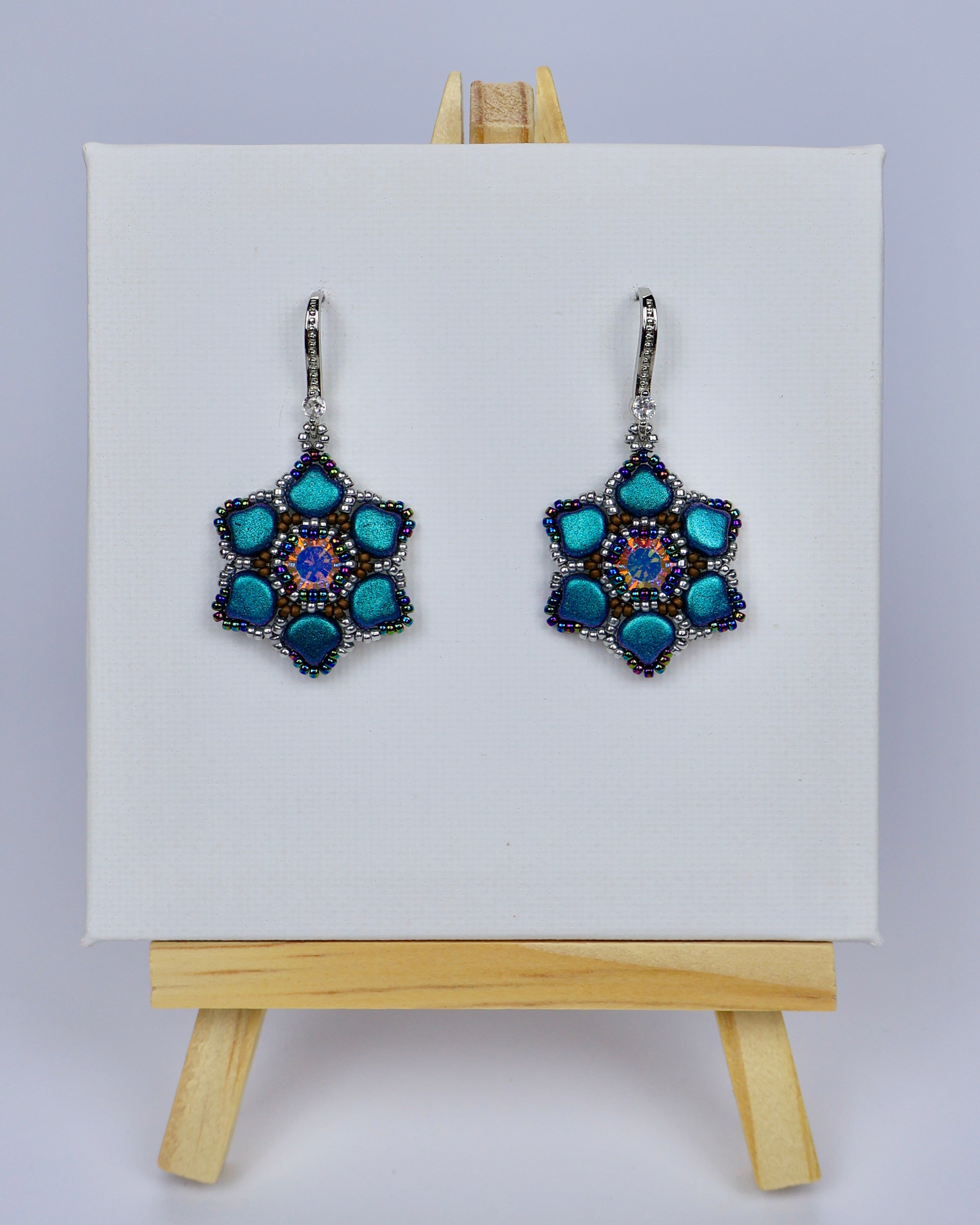 ''OM SHANTI'' EARRINGS