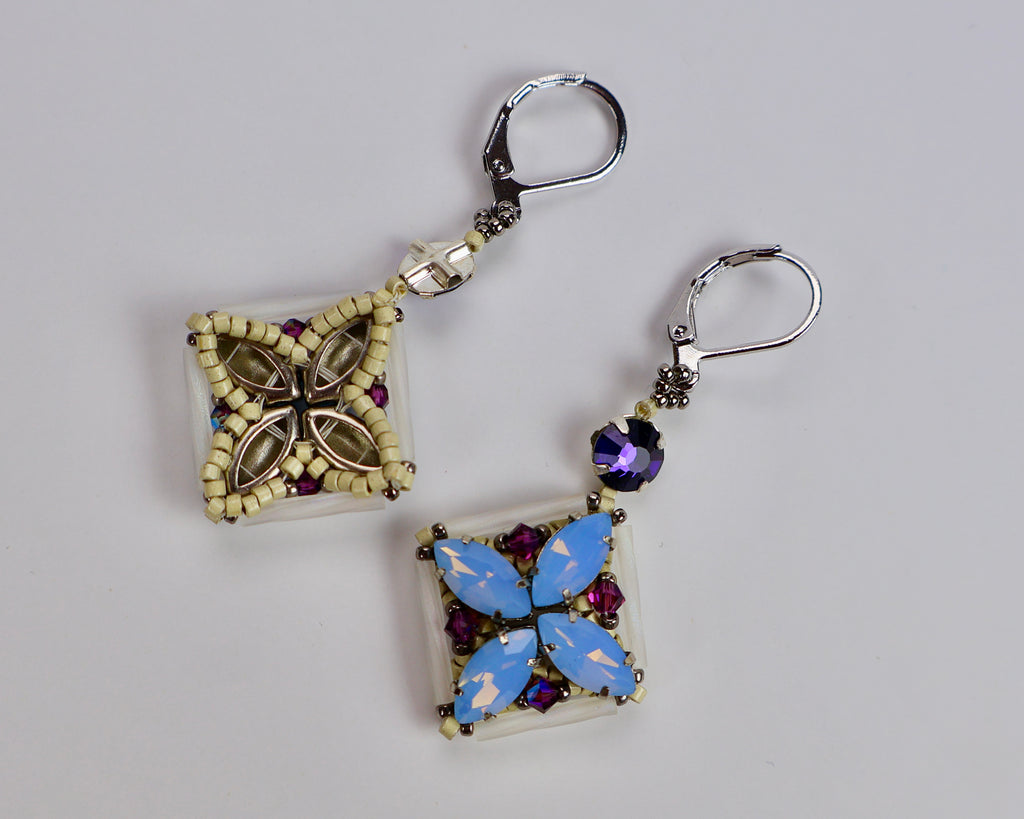 ''DUTCH TILE' EARRINGS