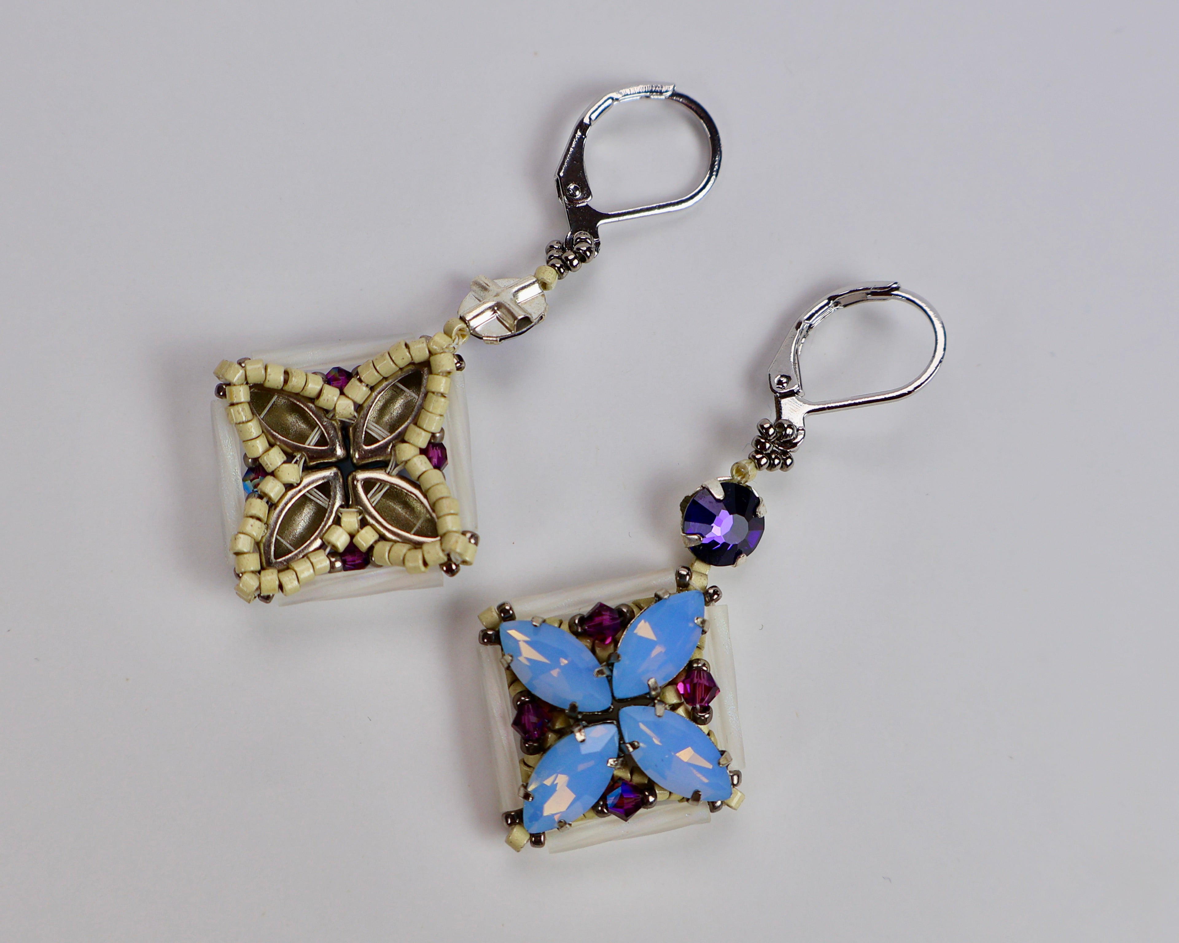 ''DUTCH TILE' EARRINGS