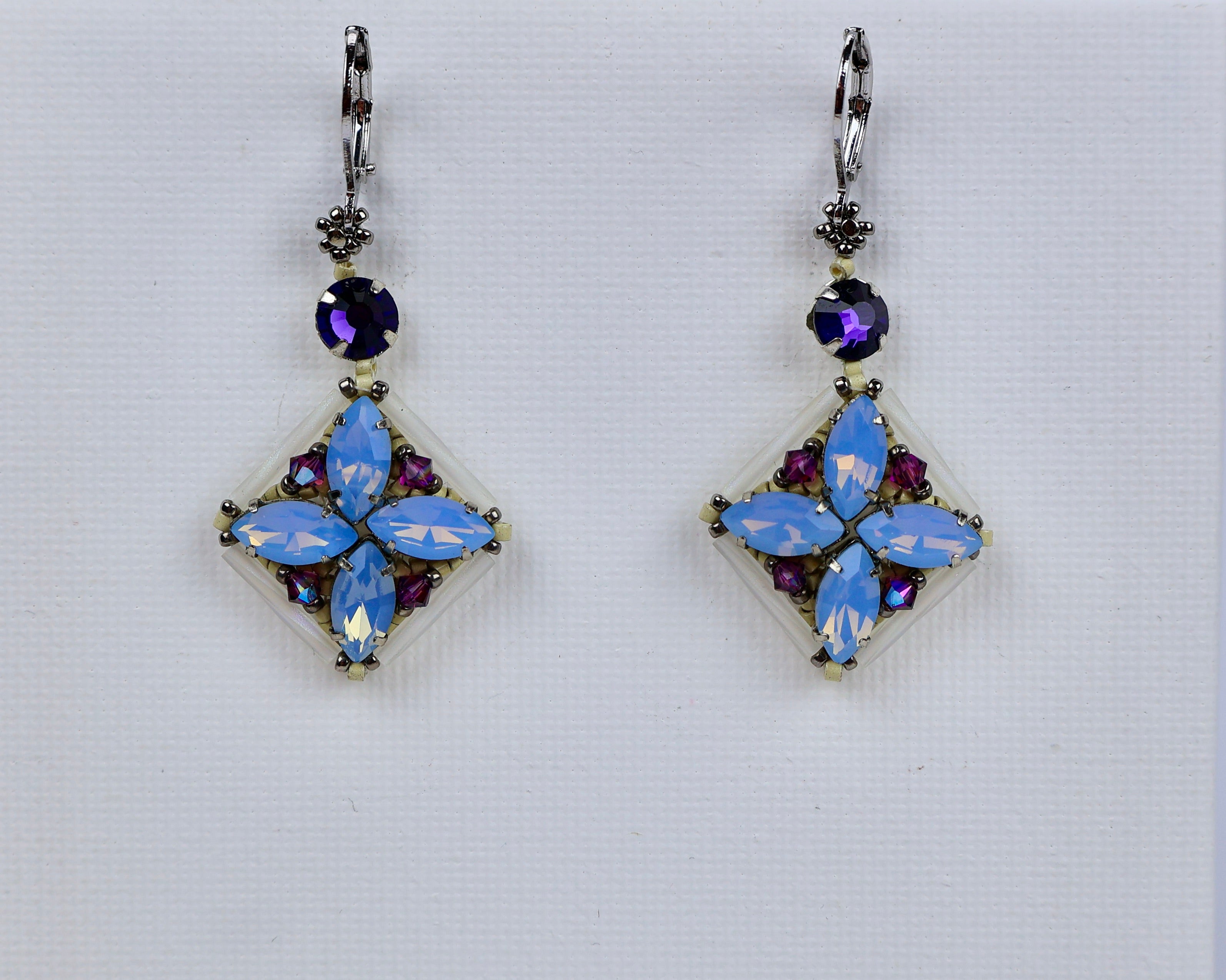 ''DUTCH TILE' EARRINGS