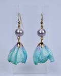''FLOWER SKIRT'' EARRINGS