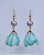 ''FLOWER SKIRT'' EARRINGS