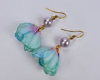 ''FLOWER SKIRT'' EARRINGS