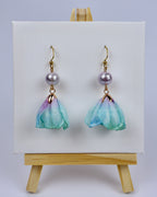 ''FLOWER SKIRT'' EARRINGS
