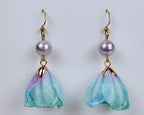 ''FLOWER SKIRT'' EARRINGS