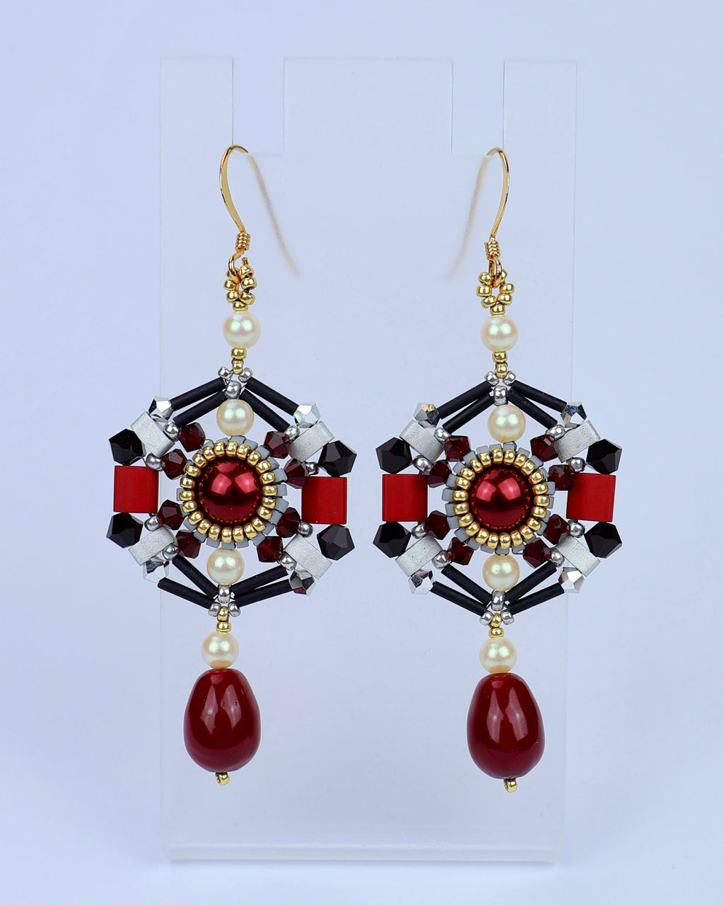 ''SNOW WHITE'' EARRINGS