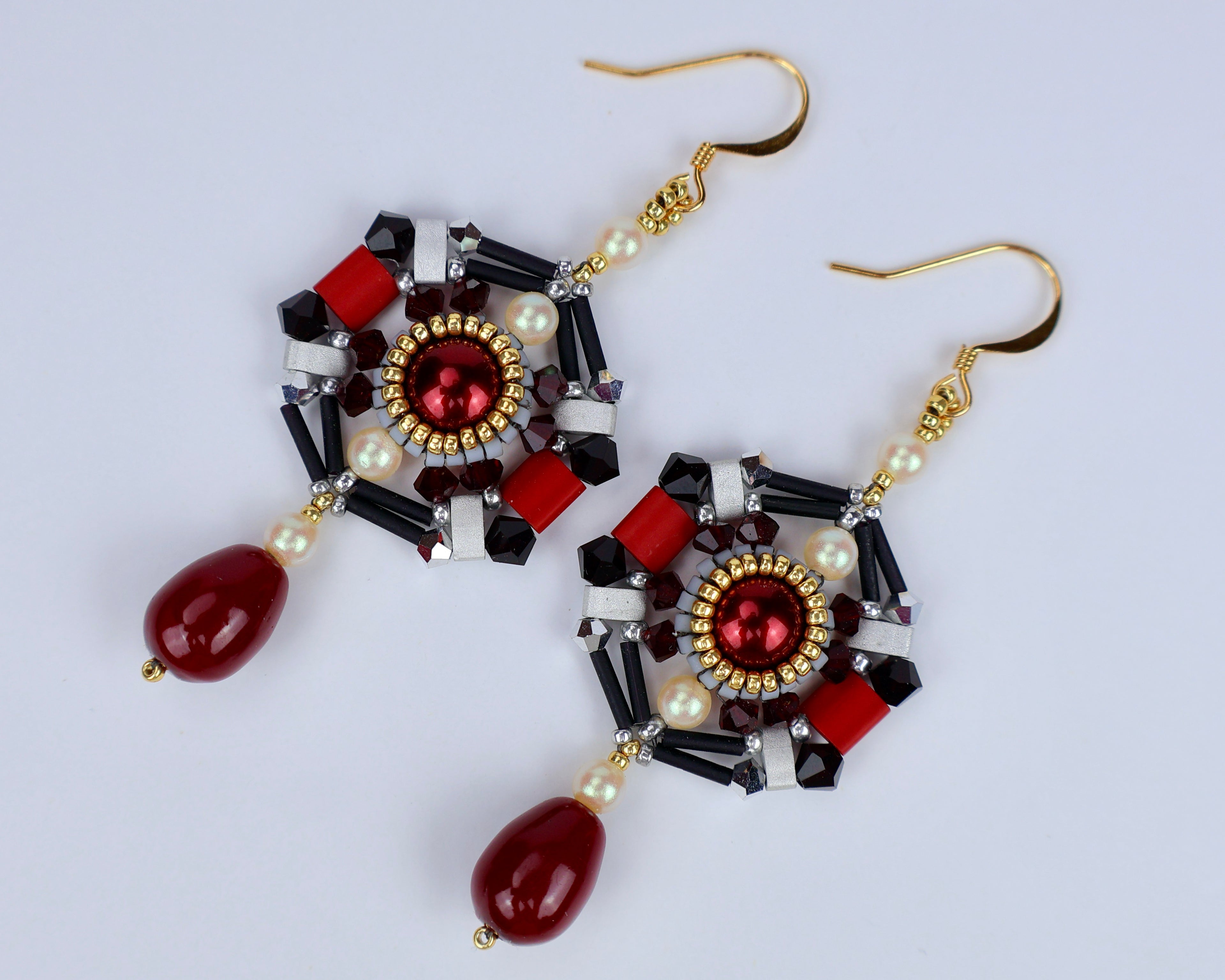 ''SNOW WHITE'' EARRINGS