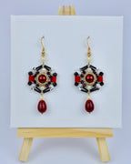 ''SNOW WHITE'' EARRINGS