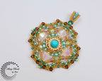 "SEA BREEZE ROSE" PENDANT
