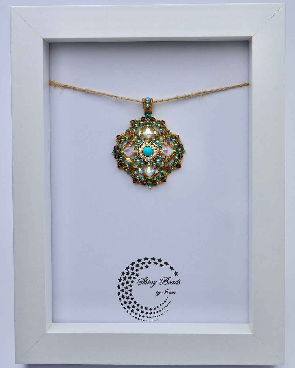 "SEA BREEZE ROSE" PENDANT