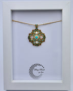 "SEA BREEZE ROSE" PENDANT