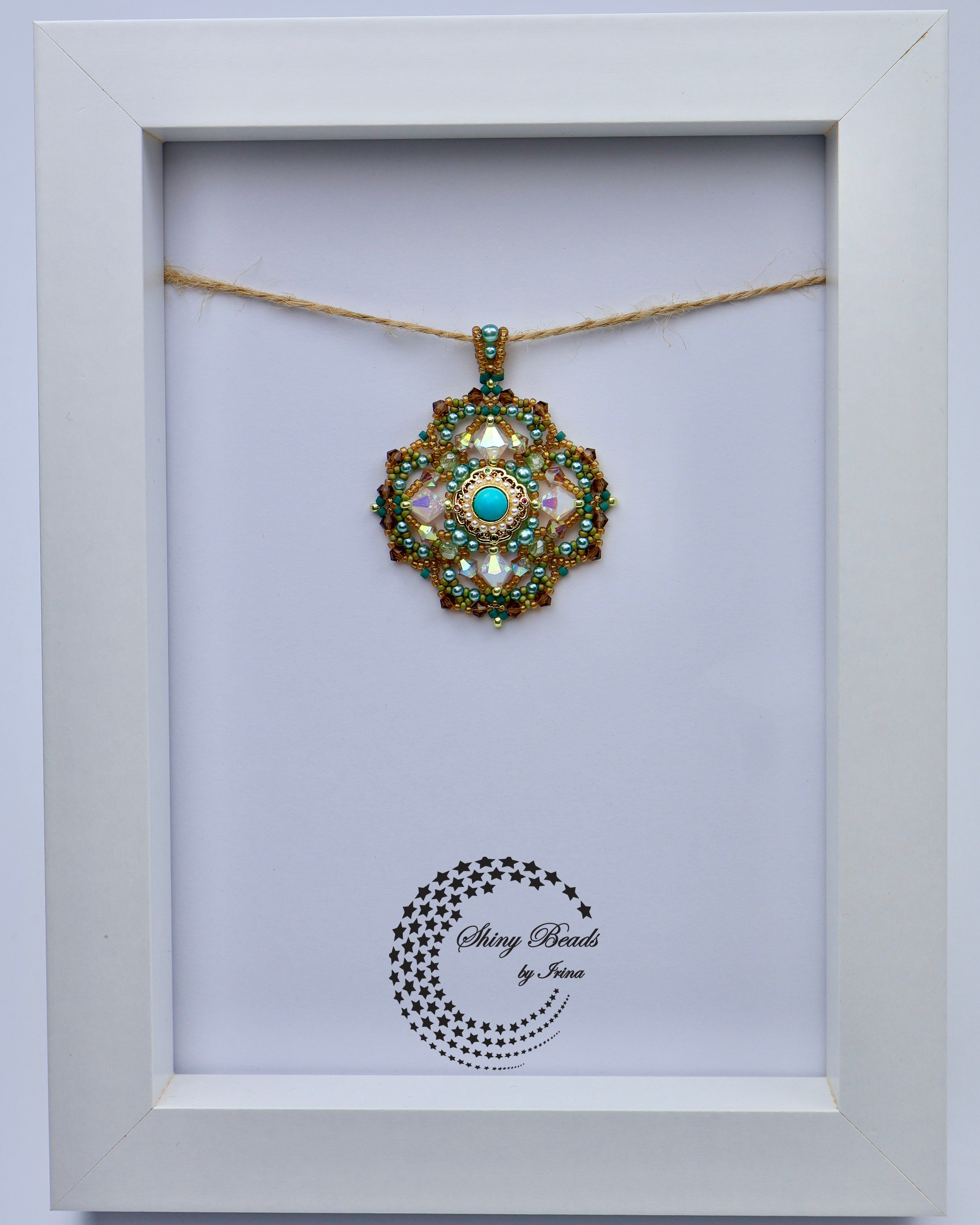 "SEA BREEZE ROSE" PENDANT