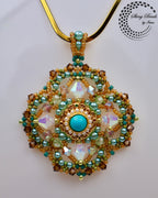 "SEA BREEZE ROSE" PENDANT